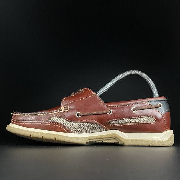 Classic Portland Woman - Brown – Sebago-USA Sebago Docksides Women’s 8.5 M Brown Leather 2 Eye Boat Shoes Moc Toe Loafer EUC